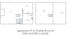 Appartement Mantes La Jolie 1 pièce(s) 46.07 m2